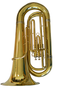 <span class=keywords><strong>Tuba</strong></span> à 3 pistons en laque dorée Eastern Music - Product Image 2