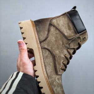 Bottes de randonnée rétro d'hiver les plus vendues, antidérapantes, respirantes, unisexes, chaussures décontractées sur mesure, semelle extérieure en caoutchouc épais - Product Image 6