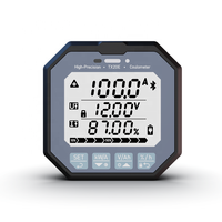 TX20 8-80V100A LCD Electrical Instruments BT Battery Monitor Charge Discharge Battery Level Capacity Indicator Tester