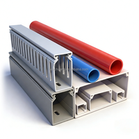 Goulotte de câblage électrique en PVC pour protection dissimulée des câbles / Goulotte murale en plastique pour câbles
