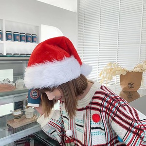 Fur <strong>Christmas</strong> <strong>Hat</strong> for <strong>Children</strong> and Adults; Plush <strong>Christmas</strong> Gift; <strong>Christmas</strong> Decoration - Product Image 3