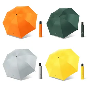 Hoge Kwaliteit Luxe Glasvezel Schacht, As Digitale Druk Vervangbare Dekking Paraplu/