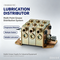 Système de lubrification progressif JPQ2-K, distributeur de graisse/huile haute pression, tuyau de décharge 8 mm, alimentation hydraulique, OEM disponible