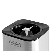 Licuadora Eléctrica Multifuncional RANBEM 3 en 1 de Acero Inoxidable de 1.5L, 3 Botones Preestablecidos, 500W, Libre de BPA, para Hacer Smoothies en el Hogar