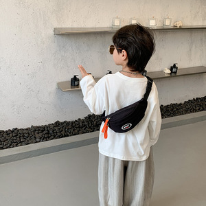 Summer New Fashionable Boys' Chest Bag Casual Trendy Single Shoulder Design Little Boys' Sports Style Waterproof Kids Bag - Product Image 4