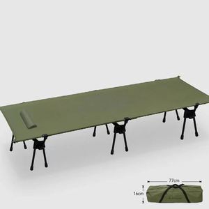 Lit de camp pliable ultraléger, compact et portable, idéal pour le camping, les voyages en extérieur, les bases de campement, la randonnée et les hôpitaux – Fournisseur direct usine - Product Image 1