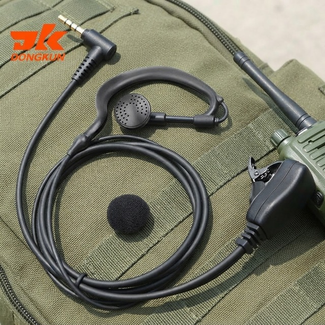 Factory Price Comfort In-ear Two Way Radio Headset Mini Walkie Talkie Earphone for Communication