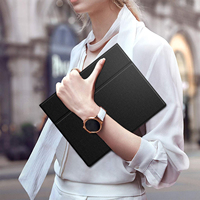 NET-CASE PU Cuir Antichoc Smart Cover Tablet Case Pour BOOX Note Air 2 / Air 2 Plus 10.3 pouces 360 Rotation Tablet Case