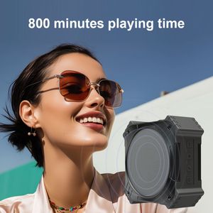 Enceinte <span class=keywords><strong>Bluetooth</strong></span> solaire de la taille d'une paume, 20 heures d'autonomie, indice de protection IPX6, écrou M8 intégré pour vélo, avec sangle de poignet - Product Image 2