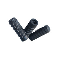 Fournisseur de pièces ferroviaires, goujon en plastique nylon pour rail PA66 ou HDPE, isolateur de rail, manchon en plastique