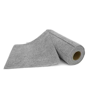 Your Weavers personalizado 200GSM 25cm x 25cm 20 piezas toalla para rasgar paño de lavado de coches Micro fibra rollo de Toalla de microfibra para rasgar