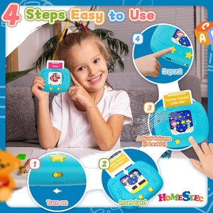 Flashcards parlantes para niños pequeños con 288 palabras a la vista, aprendizaje y juguete sensorial educativo Montessori para personas pequeñas - Product Image 3