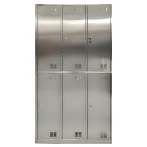 Casiers assemblés en acier inoxydable ZHONGNUO - Écologiques, résistants à la rouille, options de serrure électronique à clé, casier de salle de sport - Product Image 2