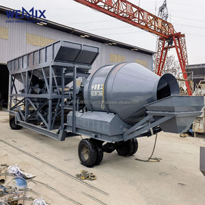 เครื่องผสมคอนกรีตแบบเคลื่อนที่ได้ YHZM500ผสมคอนกรีตพืชแบทช์เคลื่อนที่ได้ - Product Image 1