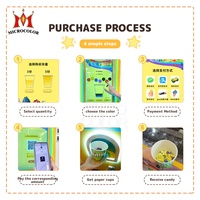 Vente chaude Nouveau Projet Distributeur Automatique Commercial De Bonbons Au Chocolat Distributeur Automatique