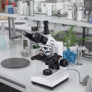 Microscope biologique numérique trinoculaire Imagerie électronique multifonctionnelle Visualisation claire des micro-organismes pour la science médicale - Product Image 5