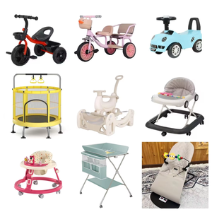 3-en-1 Banane en forme de cheval à bascule pour <span class=keywords><strong>bébé</strong></span> Chaise berçante pour enfants et siège de voiture Jouets pour poussette pour <span class=keywords><strong>bébé</strong></span> - Product Image 6