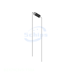 Buy Online Electronic Components DO-204AH, DO-35, Axial BZX79C3V3-T50A Diodes Original - Product Image 1