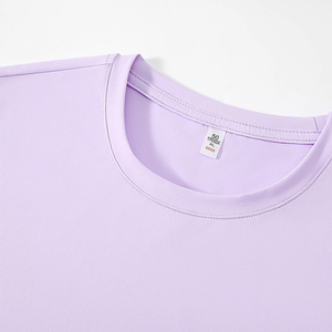 Custom Printing Men Spandex T Shirt Breathable Sports Running Quick Drying Tshirt Loose Round <b>Neck</b> Short Sleeve Unisex T-Shirt - Product Image 4