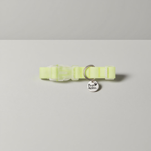 S Green Elegant Modern <b>Dog</b> Collar Durable Solid Pattern Luxury Style Waterproof Personalized Simple OEM ODM Wholesale - Product Image 1