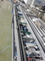 Transportador de Rodillos Gratuito para Líneas de Prueba y Enfriamiento Automatizadas, Sistema de Transportador Modular a Prueba de Polvo y ESD, Personalizado