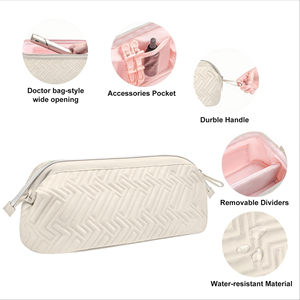 Estuche de Viaje de Estilo Flexible y Amplio para Planchas de Pelo, Rizadores y Accesorios de Secador de Pelo - Product Image 4