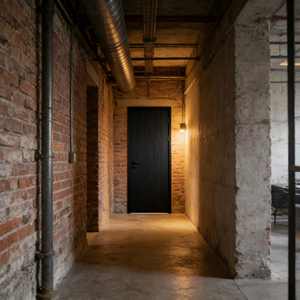 <span class=keywords><strong>Porta</strong></span> <span class=keywords><strong>Interna</strong></span> Ignifuga in Legno Design Moderno Personalizzato per Hotel e Appartamenti - Porte in Legno con Resistenza al Fuoco 30, 45, 60, 90, 120 Minuti - Product Image 2