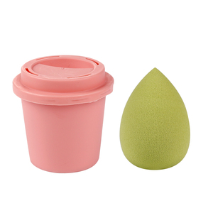 Уникальная форма, Влажная и сухая, двойное использование, нелатексная Косметическая косметика, косметическая косметика, набор, безупречная губка для макияжа, индивидуальный логотип - Product Image 3