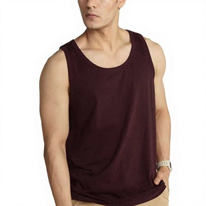 เสื้อกล้ามออกกำลังกายผู้ชาย สีน้ำเงิน แขนกุด เสื้อยิม เสื้อกีฬา รับผลิตตามแบบ ชุดทีม กีฬา  OEM ODM ขายส่ง ผู้ผลิต - Product Image 1