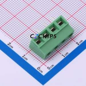 1729144 Screw Terminal Block Through hole Component (THT),P=5.08mm Connector 5.08mm Green Through Hole 4P - Product Image 1