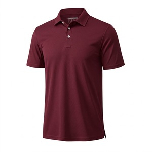 High Quality Men Solid Short Sleeve <b>Polo</b> <b>Shirt</b> Breathable Fabric Golf Athletic Jersey from Vietnam - Product Image 1