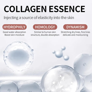 Masque facial en hydrogel de nuit profond à base de bio-collagène et de vitamine C, en stock en usine, pour tous les types de peau - Product Image 6
