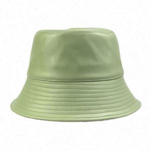 Wholesale High Quality Custom Designer Reversible Wholesale Blank Snakeskin Pu Leather Bucket <b>Hat</b> - Product Image 5