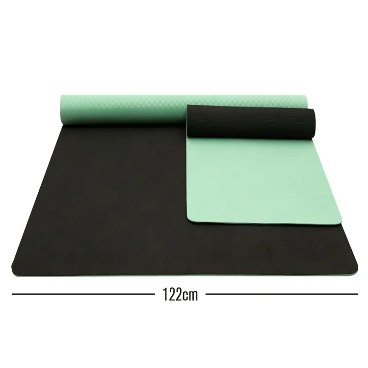 Extra Large 185x122cm Yoga Mats Eco Friendly Non-slip Private Label Dual Layer Workout Mat Tpe Yoga Mat