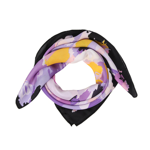 Pañuelo Cuadrado con Sensación de Seda de 70x70cm, Pañuelo Ligero con Protección UV para Verano, Pañuelo Grande con Estampado para el Cabello y el Cuello para Mujer - Product Image 4