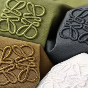 เสื้อยืดผู้ชายแบบเรียบ ผ้าคอตตอน 100% น้ำหนักมาก พิมพ์ลายดิจิทัล คุณภาพสูง แบบถัก สั่งทำได้ น้ำหนัก 200 กรัม ขายส่ง - Product Image 4