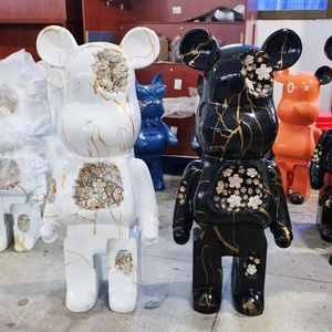 Meilleur prix Incrustation de gravier d'ours <span class=keywords><strong>fluide</strong></span> Grande sculpture Présentoir de sol d'ours <span class=keywords><strong>fluide</strong></span> pour la décoration de salon - Product Image 1