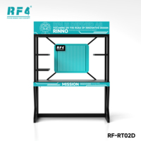 Banc de travail multifonctionnel mobile Rf4 Rt02d pour techniciens, table de démonstration pour la réparation et l'enseignement en direct des applications électroniques