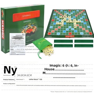 Jeux d'alphabet en plastique en gros et jeux de mots à encastrements (<span class=keywords><strong>Sudoku</strong></span>) pour enfants de 14 ans et plus – Cadeaux d'anniversaire - Product Image 2