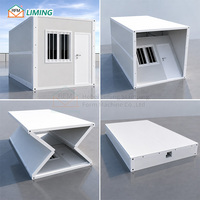 Maison conteneur pliable sur mesure en acier pour dortoir de chantier