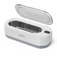 Nettoyeur ultrasonique multifonction portable électrique pour la maison et la voiture, 350 ml, pour lunettes, lentilles de contact, bijoux, solutions pour les yeux