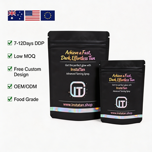 Custom Logo Biodegradable Compostable Mylar <b>Bag</b> Stand Up Pouch Food Grade Ziplock <b>Packaging</b> <b>Bag</b> with Window Low MOQ OEM ODM - Product Image 1