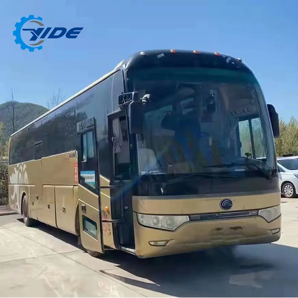 Подержанные автобусы Yutong, пассажирский транспортер, городской автобус, низкая цена, 50 мест