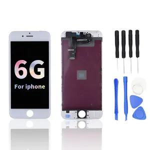 Fabrika doğrudan satış cep telefonu dokunmatik ekran IPhone 6g için Digitizer meclisi ile 4.7 inç ekran değiştirme