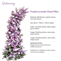 Fleurs artificielles en gros pour mariage, arche de fleurs artificielles pour Thanksgiving, la remise des diplômes, la Saint-Valentin et les célébrations du Nouvel An