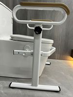 Barre d'appui de sécurité en acier YONGJIULIANG YJL8914-7, revêtement poudré, écologique, antidérapante, design durable, confortable pour les personnes âgées, cadre de toilette