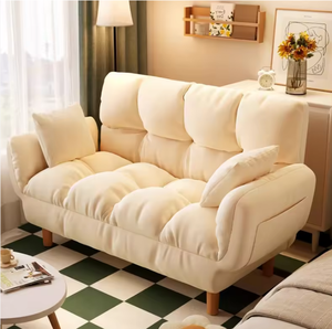 Sofá Cama Eléctrico Plegable <span class=keywords><strong>de</strong></span> Diseño Moderno y Sencillo para Apartamentos Pequeños y Viviendas <span class=keywords><strong>de</strong></span> <span class=keywords><strong>Alquiler</strong></span>, <span class=keywords><strong>de</strong></span> 1 y 2 Plazas - Product Image 2