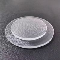 Transparant kristalglas, geperst, 2-3mm, ultra wit, textuur, zonnepaneelglas, groothandel