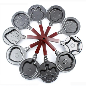 Nonstick หม้อทอดไข่อาหารเช้ารูปร่างน่ารักมินิกระทะทอดไข่มัลติฟังก์ชั่มินิ - Product Image 1