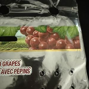 Özel baskılı OPP plastik meyve çanta asılı delik süpermarket ambalaj çiftçi toptan özel özel Logo içeren - Product Image 5